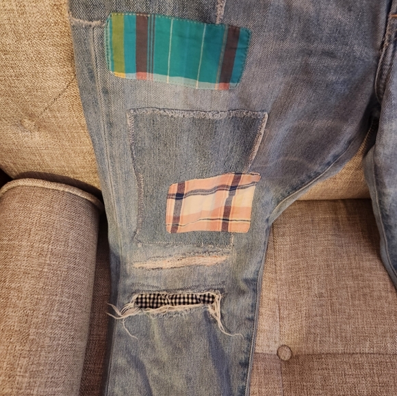 NWOT Polo Patchwork Jean - Picture 2 of 7